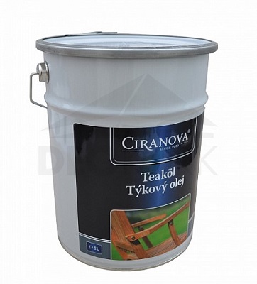 Ochranný prostředek Ciranova - teakový olej 5 l