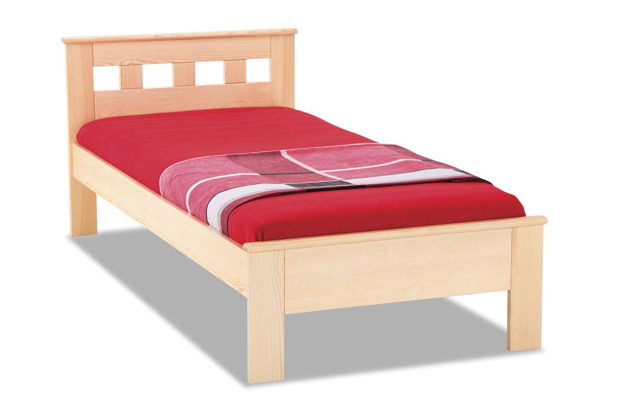Jednolůžková postel z masivu VIOLA